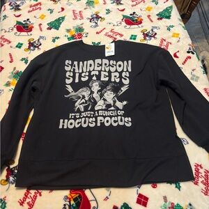 Kohl's Black Sanderson Sisters Long Sleeve Tee